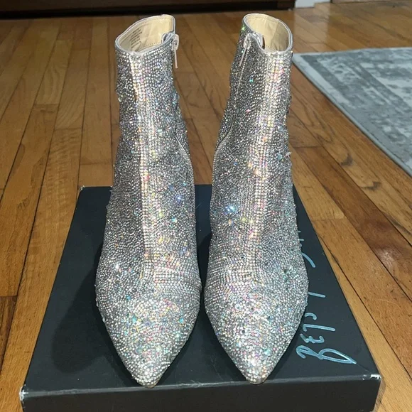 Betsey Johnson Cady Rhinestone boots - Picture 3 of 10